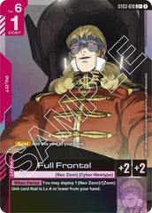 Full Frontal (C+) - ST03-010 - Full Art Common - Starter Deck 03: Zeon's Rush