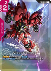 Close Combat (C+) - ST03-013 - Full Art Common - Starter Deck 03: Zeon's Rush