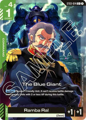 The Blue Giant (C+) - ST03-014 - Full Art Common - Starter Deck 03: Zeon's Rush