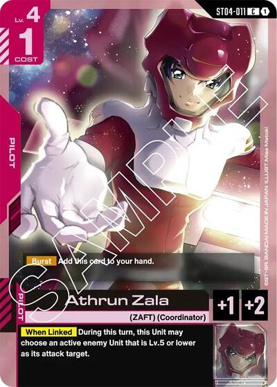 Athrun Zala - ST04-011 - COMMON - Starter Deck 04: SEED Strike