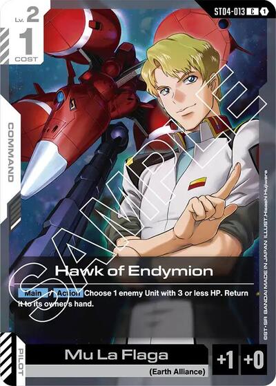Hawk of Endymion - ST04-013 - COMMON - Starter Deck 04: SEED Strike