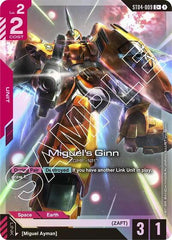 Miguel's Ginn (C+) - ST04-009 - Full Art Common - Starter Deck 04: SEED Strike
