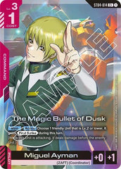 The Magic Bullet of Dusk (C+) - ST04-014 - Full Art Common - Starter Deck 04: SEED Strike