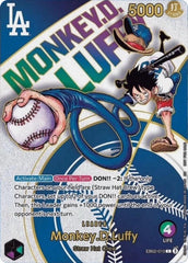 Monkey.D.Luffy (010) (Dodgers x ONE PIECE) - EB02-010 - Leader - One Piece Promotion Cards