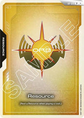 Resource (RP-019) (United Emirates of Orb) - RP-019 - PROMO - Promotional Resource Tokens