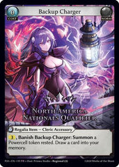 Backup Charger (North America Nationals Qualifier) - 119 - Promo - Region Exclusive Promotional Cards