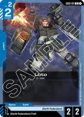 Loto - GD01-011 - UNCOMMON - Newtype Rising