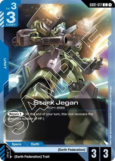 Stark Jegan - GD01-017 - COMMON - Newtype Rising