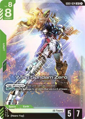 Wing Gundam Zero - GD01-024 - LEGEND RARE - Newtype Rising