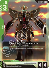 Gundam Sandrock - GD01-028 - RARE - Newtype Rising