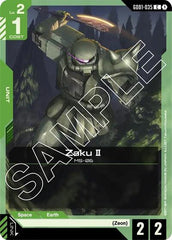 Zaku II - GD01-035 - COMMON - Newtype Rising