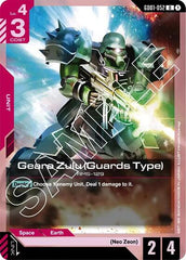 Geara Zulu (Guards Type) - GD01-052 - UNCOMMON - Newtype Rising