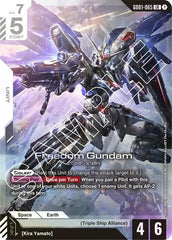 Freedom Gundam - GD01-065 - LEGEND RARE - Newtype Rising