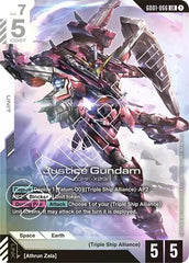 Justice Gundam - GD01-066 - LEGEND RARE - Newtype Rising