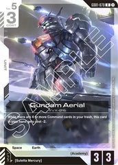 Gundam Aerial - GD01-070 - RARE - Newtype Rising