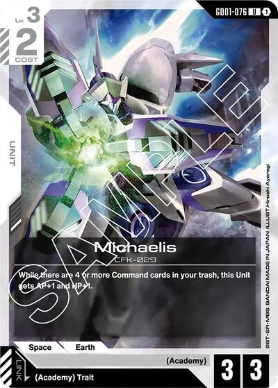 Michaelis - GD01-076 - UNCOMMON - Newtype Rising