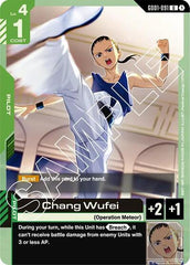 Chang Wufei - GD01-091 - UNCOMMON - Newtype Rising