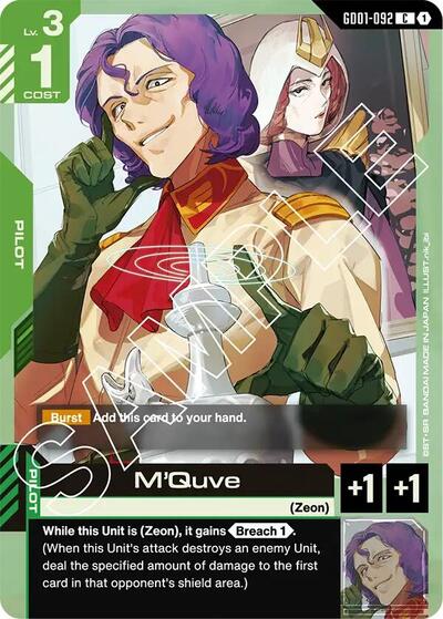 M'Quve - GD01-092 - COMMON - Newtype Rising