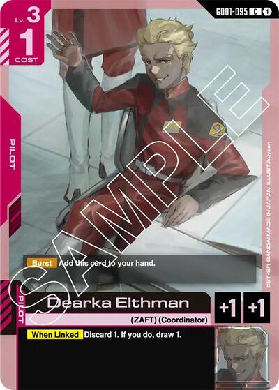 Dearka Elthman - GD01-095 - COMMON - Newtype Rising