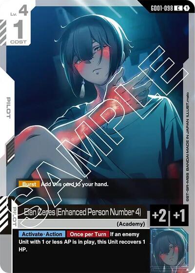 Elan Ceres (Enhanced Person Number 4) - GD01-098 - COMMON - Newtype Rising