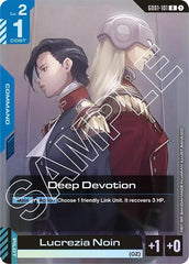Deep Devotion - GD01-101 - RARE - Newtype Rising