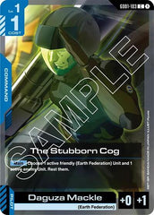 The Stubborn Cog - GD01-103 - COMMON - Newtype Rising