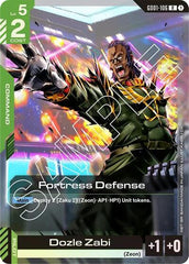 Fortress Defense - GD01-106 - RARE - Newtype Rising