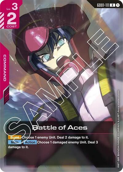 Battle of Aces - GD01-111 - RARE - Newtype Rising
