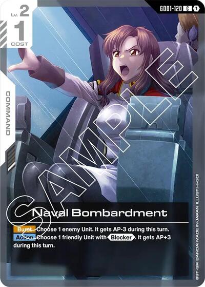 Naval Bombardment - GD01-120 - COMMON - Newtype Rising