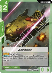 Zanzibar - GD01-125 - UNCOMMON - Newtype Rising
