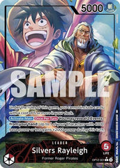Silvers Rayleigh - OP12-001 - Leader (Alternate Art) - Legacy of the Master