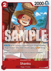 Shanks - OP12-007 - Common - Legacy of the Master