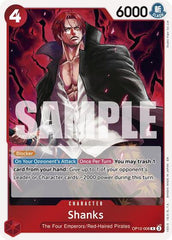 Shanks - OP12-008 - Rare - Legacy of the Master