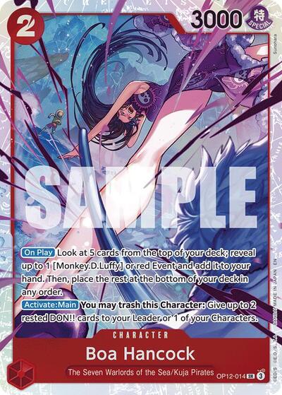 Boa Hancock - OP12-014 - Super Rare - Legacy of the Master