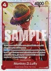 Monkey.D.Luffy - OP12-015 - Super Rare - Legacy of the Master