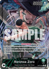 Roronoa Zoro - OP12-020 - Leader (Alternate Art) - Legacy of the Master