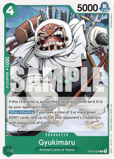 Gyukimaru - OP12-024 - Common - Legacy of the Master