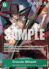 Dracule Mihawk - OP12-030 - Super Rare (Alternate Art) - Legacy of the Master