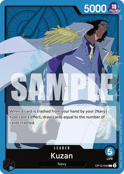 Kuzan - OP12-040 - Leader - Legacy of the Master