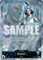 Kuzan - OP12-040 - Leader (Alternate Art) - Legacy of the Master