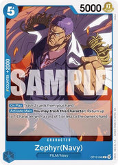 Zephyr(Navy) - OP12-046 - Common - Legacy of the Master