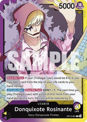 Donquixote Rosinante - OP12-061 - Leader - Legacy of the Master