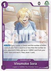 Vinsmoke Sora - OP12-062 - Rare - Legacy of the Master