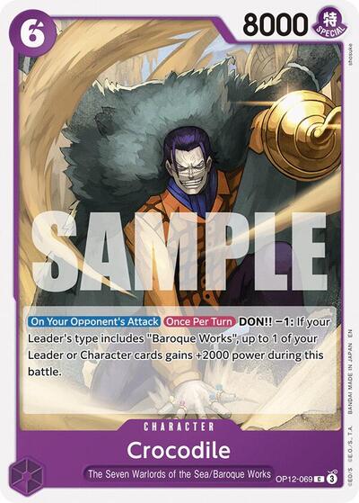 Crocodile - OP12-069 - Common - Legacy of the Master