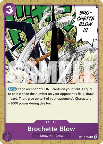 Brochette Blow - OP12-078 - Uncommon - Legacy of the Master