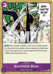 Brochette Blow - OP12-078 - Uncommon - Legacy of the Master