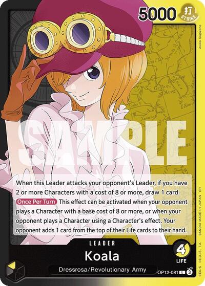 Koala - OP12-081 - Leader - Legacy of the Master