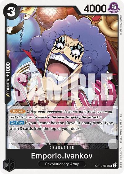 Emporio.Ivankov - OP12-084 - Uncommon - Legacy of the Master