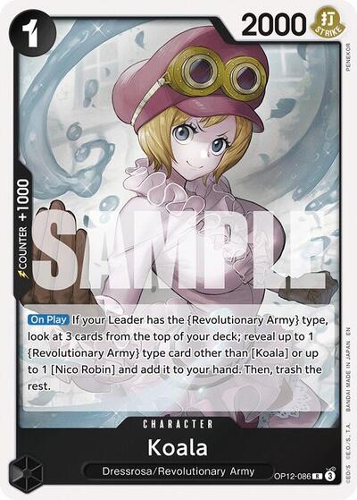 Koala - OP12-086 - Rare - Legacy of the Master