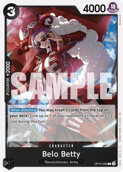 Belo Betty - OP12-090 - Common - Legacy of the Master